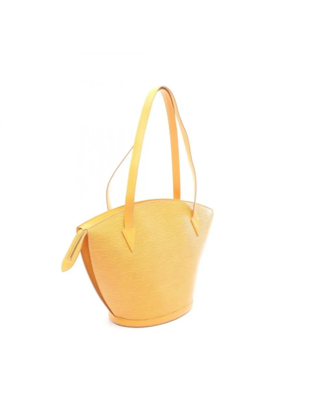 Louis Vuitton Shoulder Bag Saint Jacques Shopping Tassili Yellow Leather